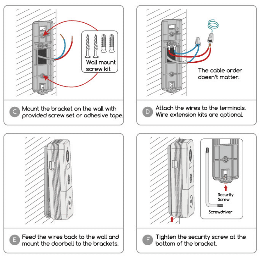 COOAU J6 Doorbell Camera USER MANUAL 44 image 1018